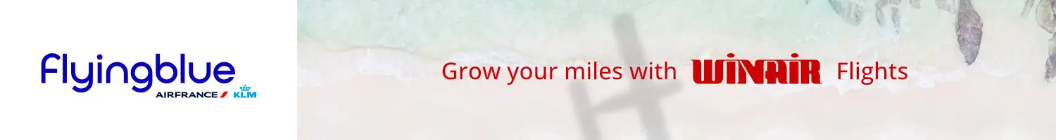 Flying Blue with Winair